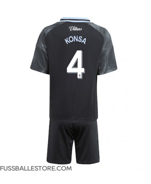 Günstige Aston Villa Ezri Konsa #4 Auswärts Trikotsatzt Kinder 2025-26 Kurzarm (+ Kurze Hosen) Günstige Aston Villa Ezri Konsa #4 Auswärts Trikotsatzt Kinder 2025-26 Kurzarm (+ Kurze Hosen)